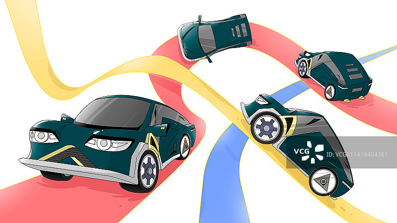 汽车海报广告图片素材