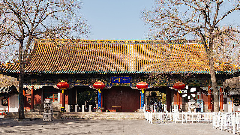山西太原晋祠图片素材