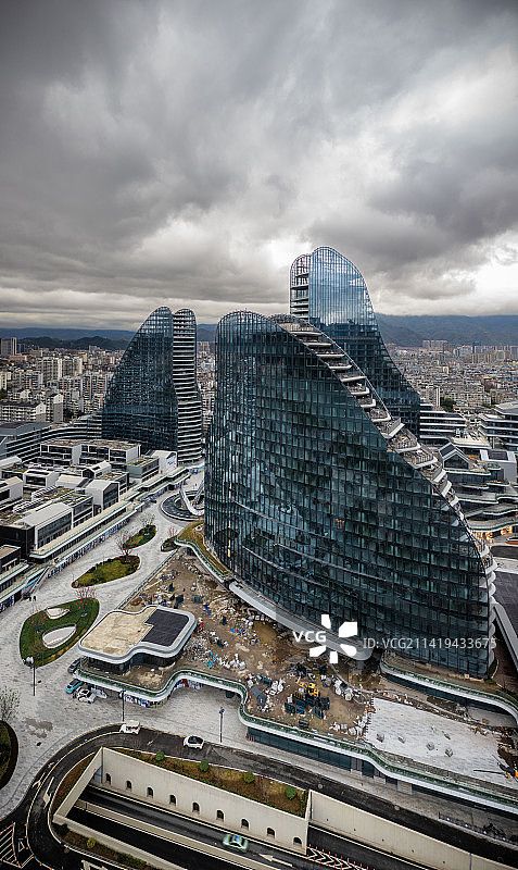 浙江省丽水市银泰城 商业综合体图片素材