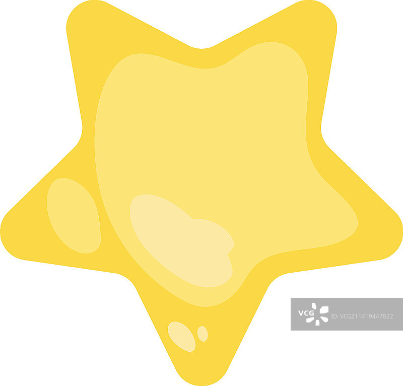 金色星星图标图片素材
