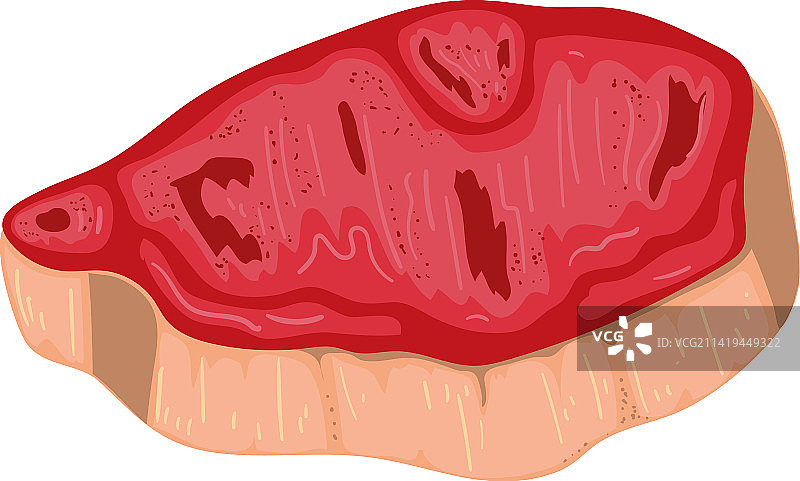 肉排图标图片素材