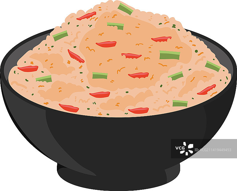 蔬菜饭图片素材