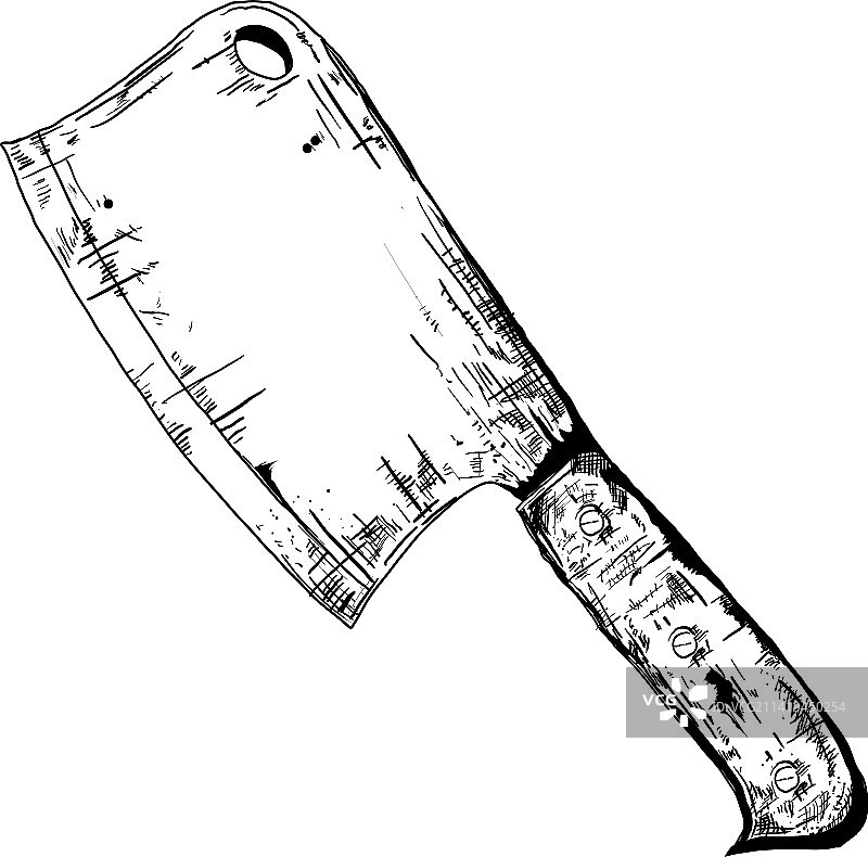 肉刀图标图片素材