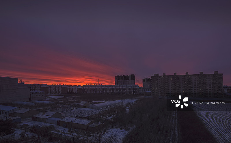 不一样的黎明与昭示图片素材