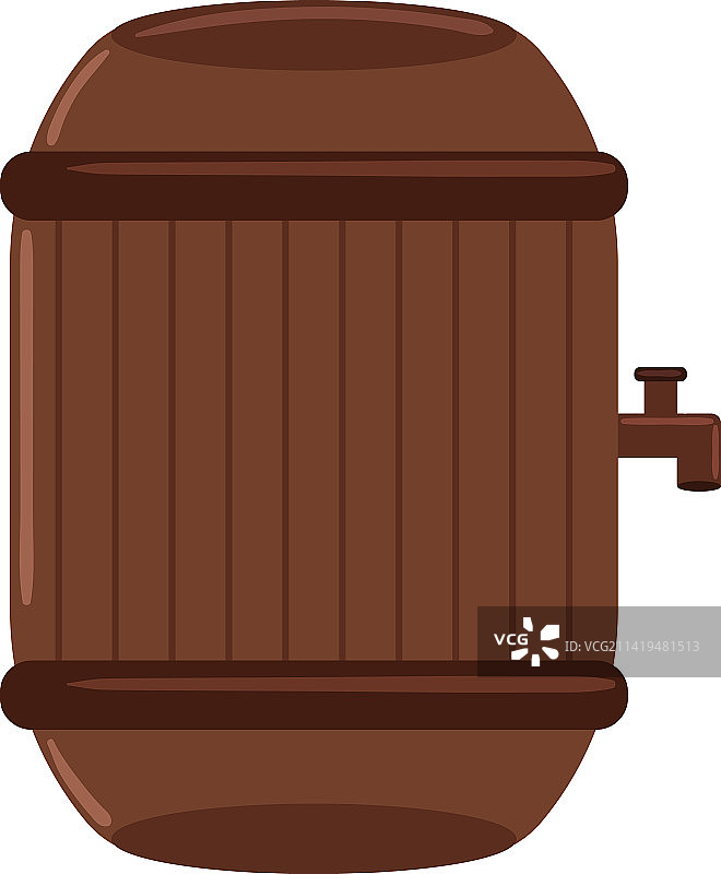 葡萄酒桶图标图片素材