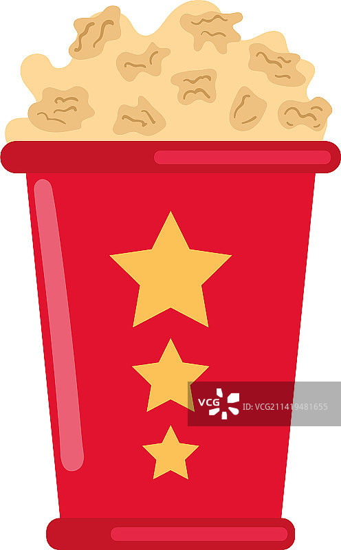 电影爆米花图片素材