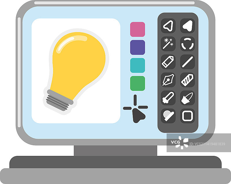 网页设计概念图片素材