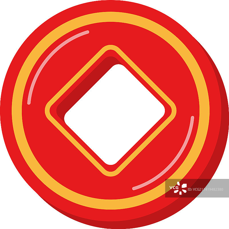 中国风铜钱好运图片素材