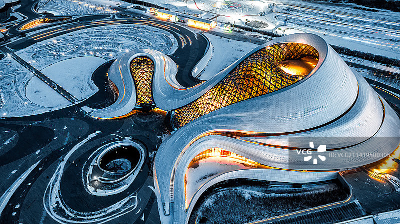 哈尔滨大剧院图片素材