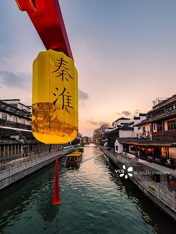 2023年南京夫子庙风光图片素材