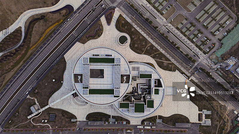 南京江北新区市民中心图片素材