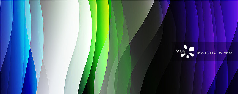 新潮简单的流体色彩梯度抽象图片素材