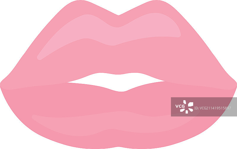 粉色女人嘴唇图片素材