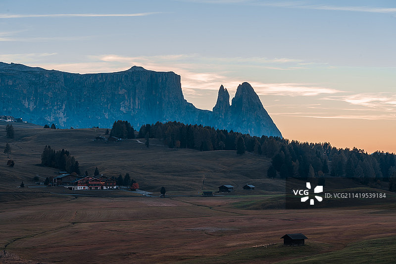 意大利多洛米蒂山区自然风景图片素材