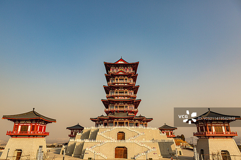 风起洛阳。图片素材