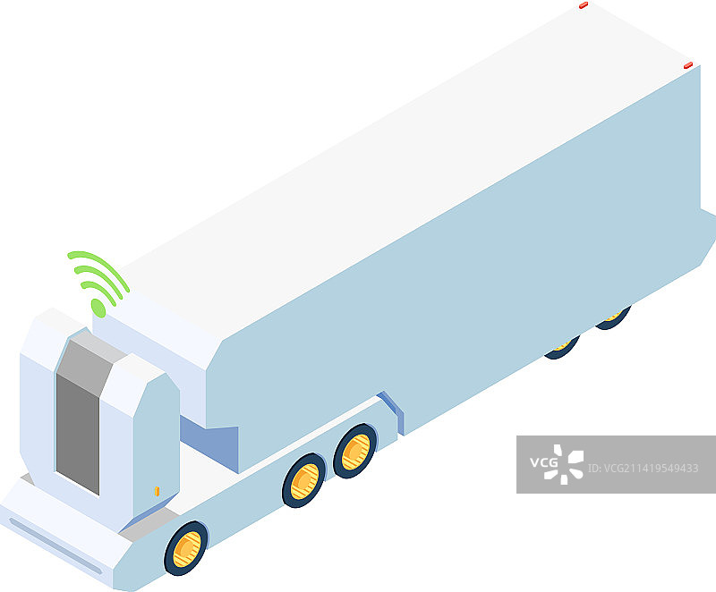 自动驾驶货车图片素材