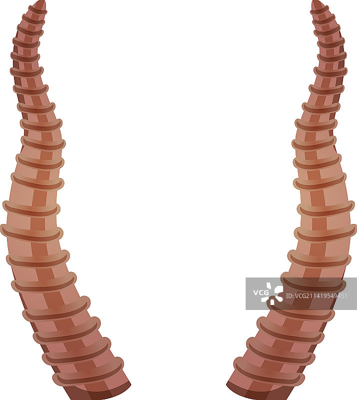 带槽角的面具构图图片素材