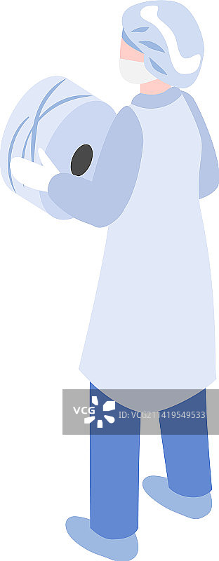 纺织工人制服图片素材