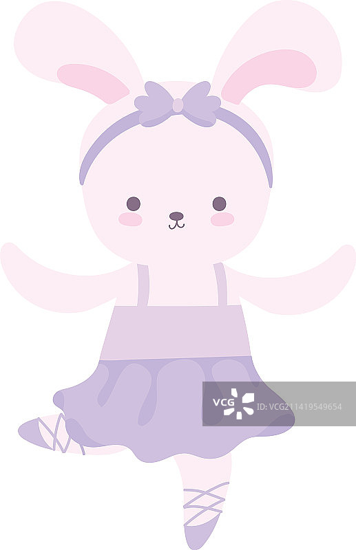 芭蕾舞兔图片素材