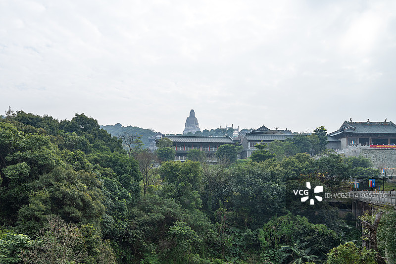 佛山西樵山宝峰寺风景区景色图片素材