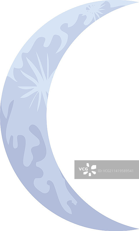 半月形图标图片素材