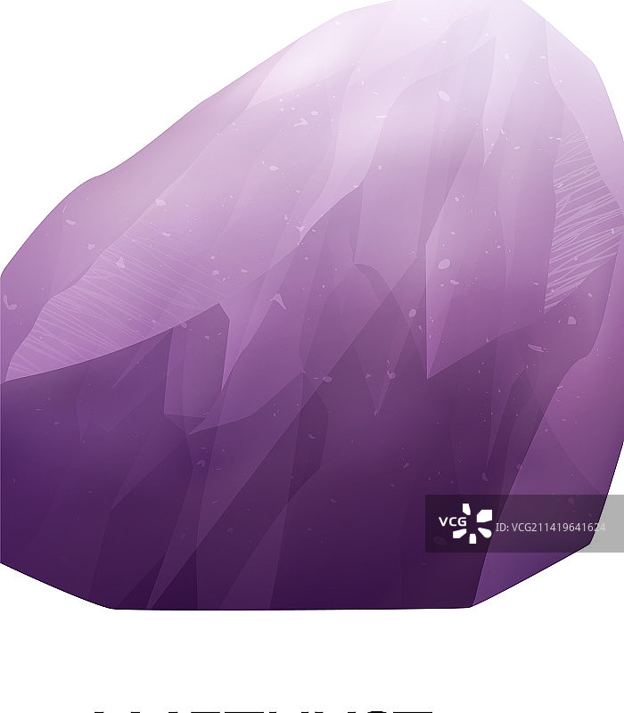 逼真的紫水晶矿物成分图片素材