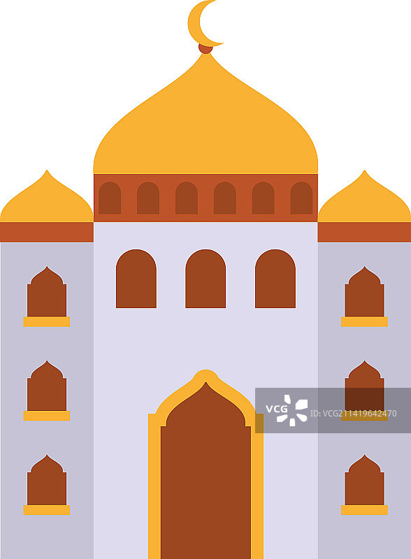 伊斯兰清真寺图标图片素材