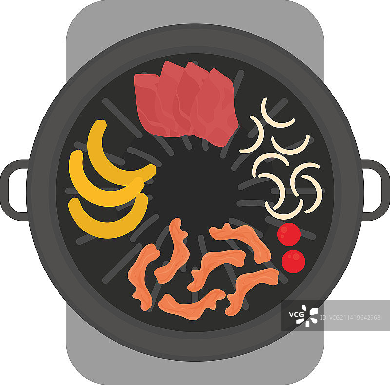 韩式烤肉设计图片素材