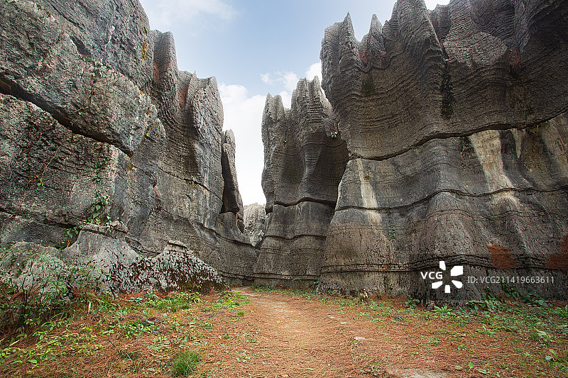 重庆万盛石林喀斯特地貌图片素材