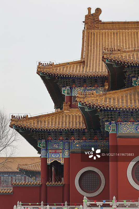 大年初五的东营天宁寺图片素材