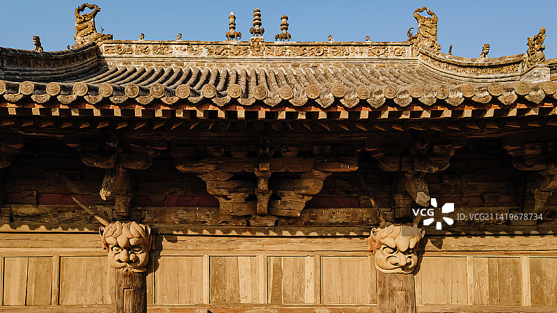 山西省忻州延庆寺图片素材