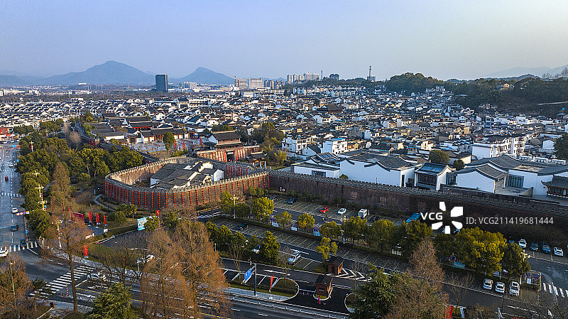 黄山市歙县徽州古城图片素材