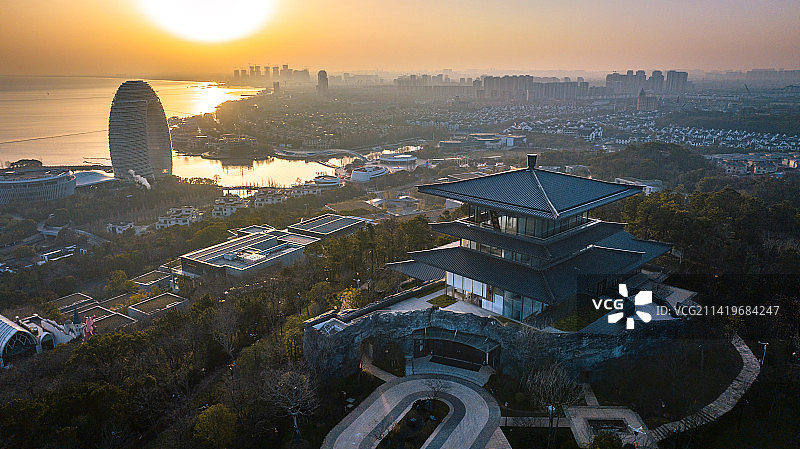 浙江湖州 南太湖度假区 别墅 酒店图片素材