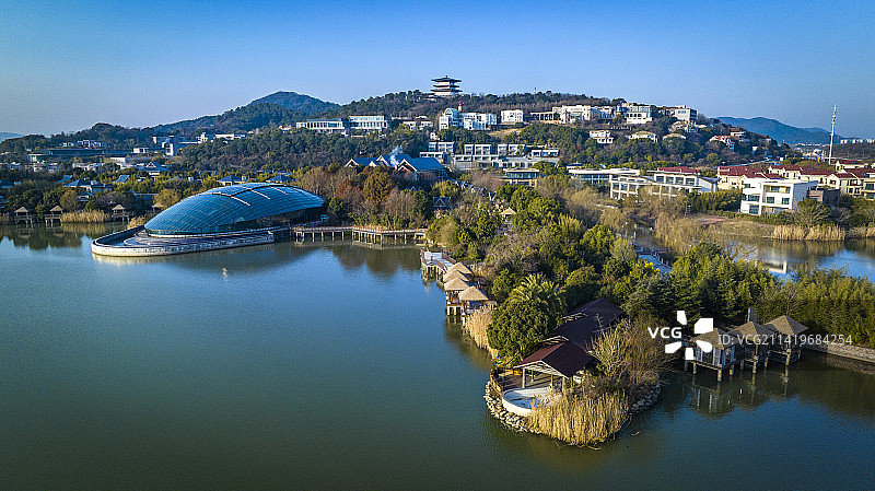 浙江湖州 南太湖度假区 别墅 酒店图片素材
