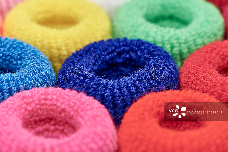 彩色羊毛织物全画幅拍摄，美国图片素材