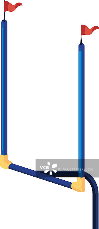 足球门柱设计图片素材