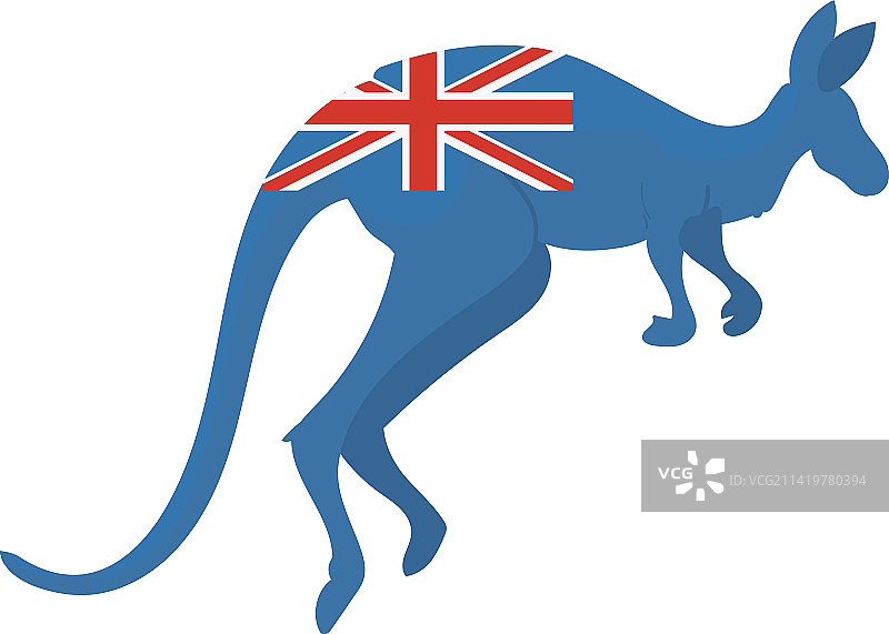 澳大利亚袋鼠设计图片素材