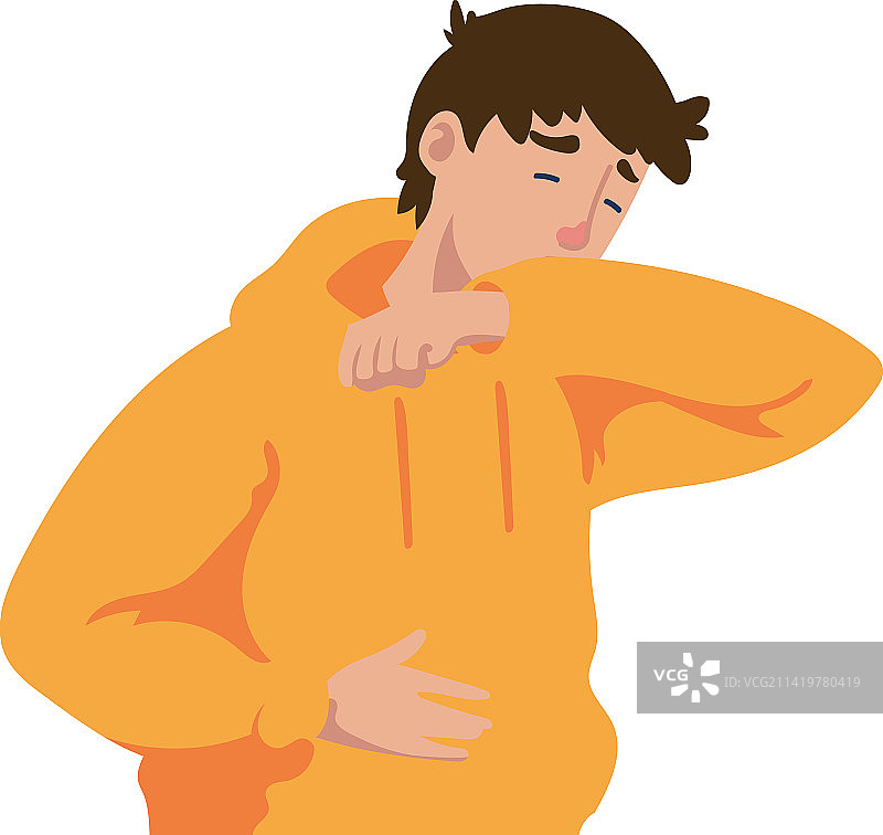 生病的男人图片素材