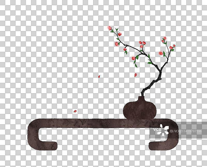 桌子花瓶素材图片素材