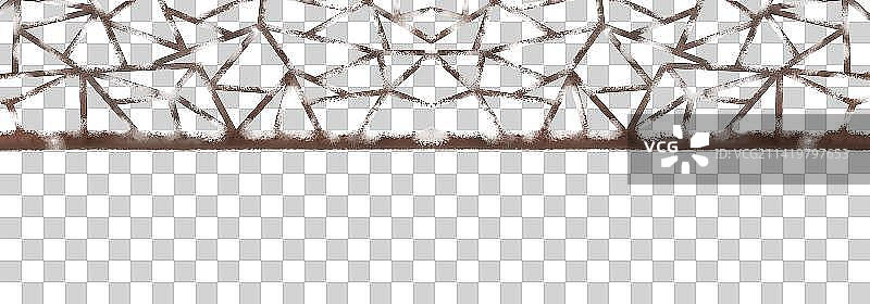 结冰的窗户框图片素材