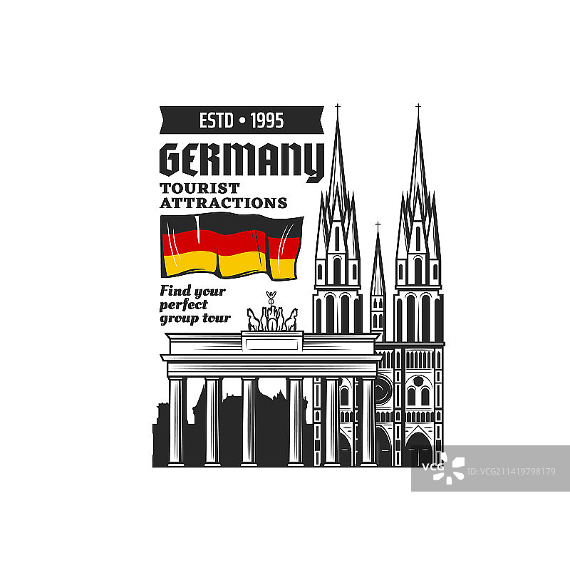 德国旅游地标：柏林观光图片素材