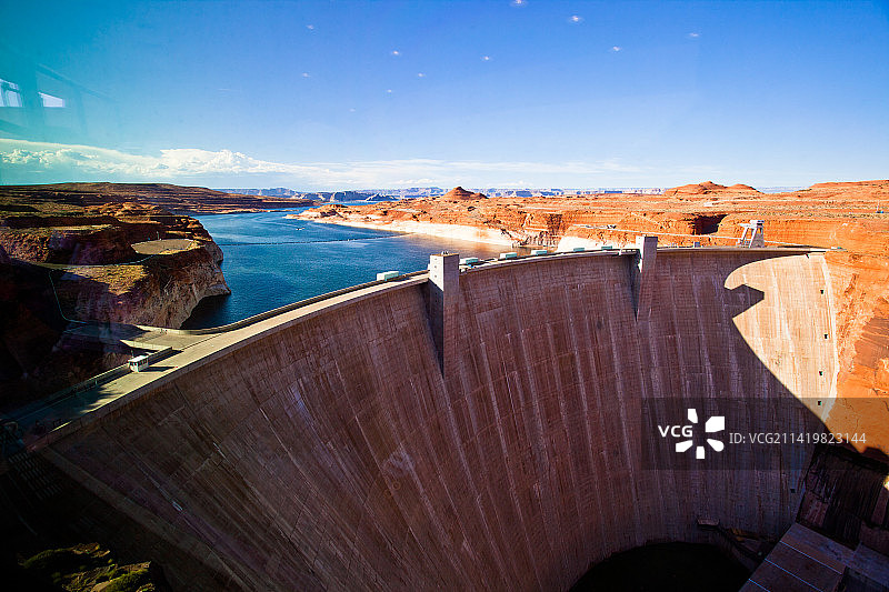 美国格伦峡谷水坝图片素材