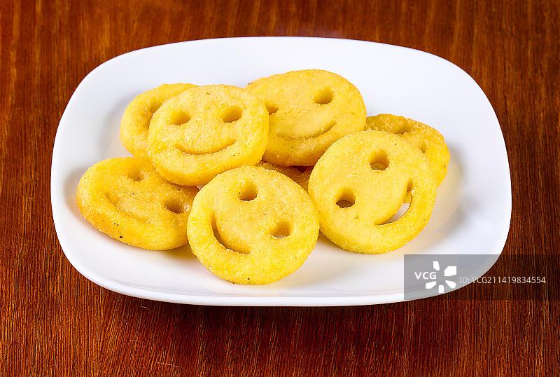 罗马尼亚餐盘饼干特写图片素材