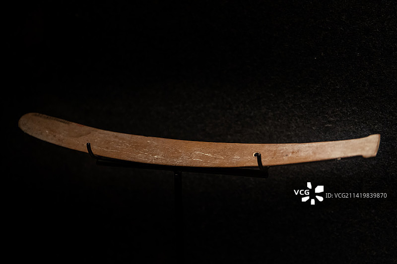 骨机刀 河姆渡遗址图片素材