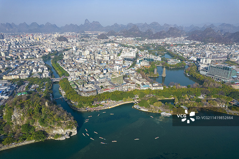 桂林两江四湖图片素材