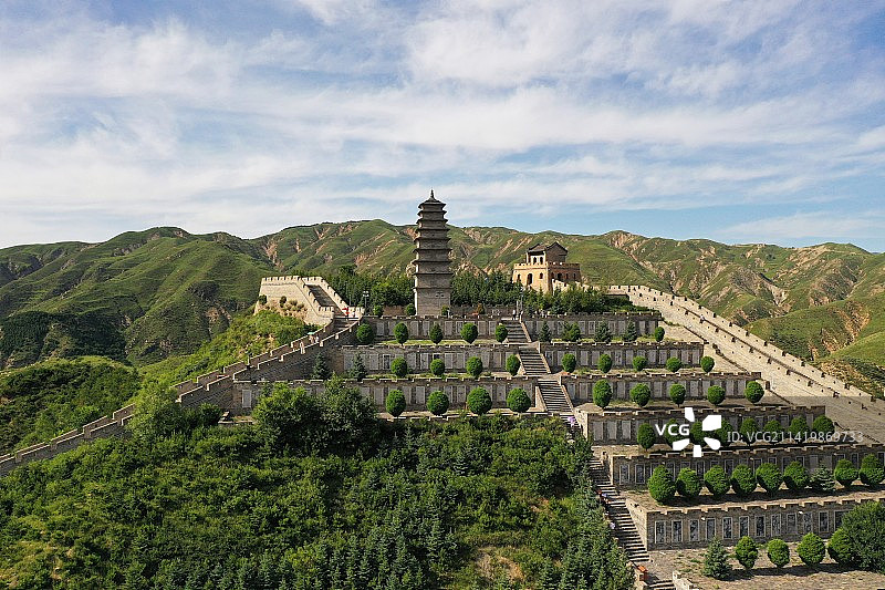 雄伟雁门关风景区图片素材