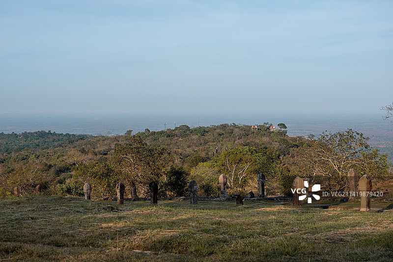 柬埔寨世界文化遗产柏威夏寺Preah Vihear图片素材