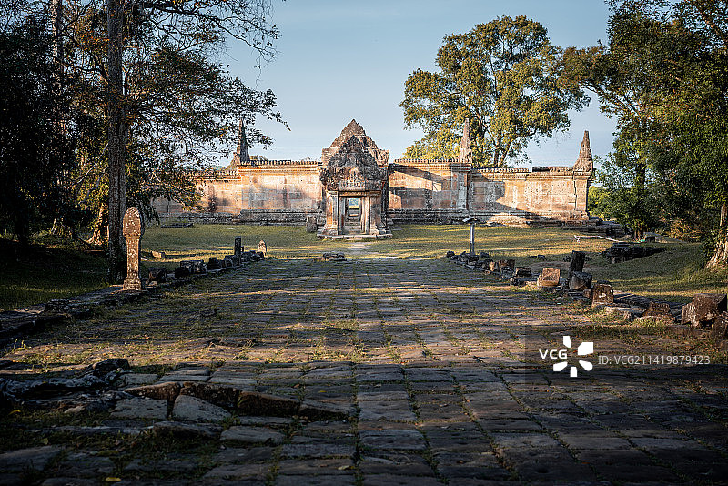 柬埔寨世界文化遗产柏威夏寺Preah Vihear图片素材