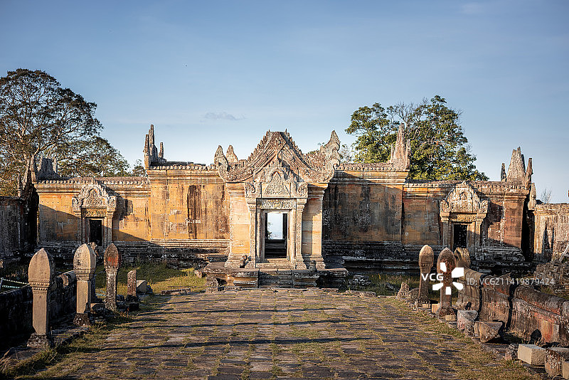柬埔寨世界文化遗产柏威夏寺Preah Vihear图片素材