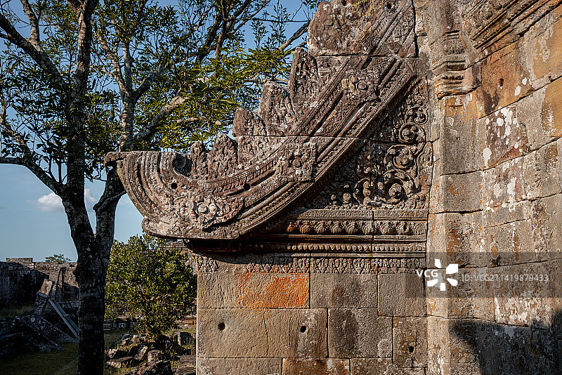 柬埔寨世界文化遗产柏威夏寺Preah Vihear图片素材